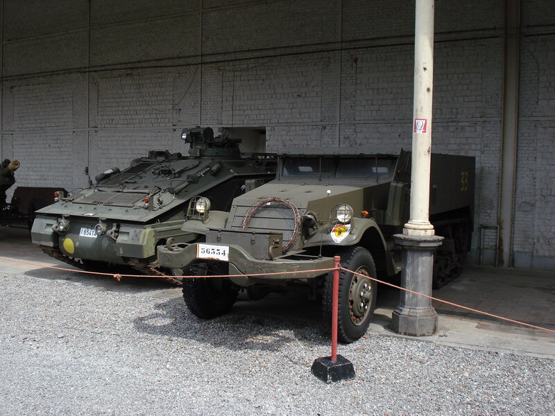 Military Vehicles in Museum
