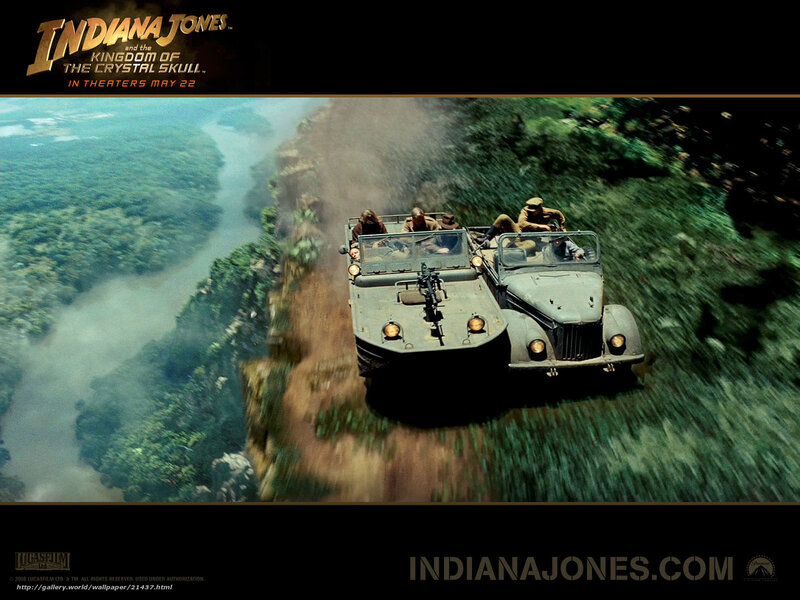 Military Vehicles on Cliff