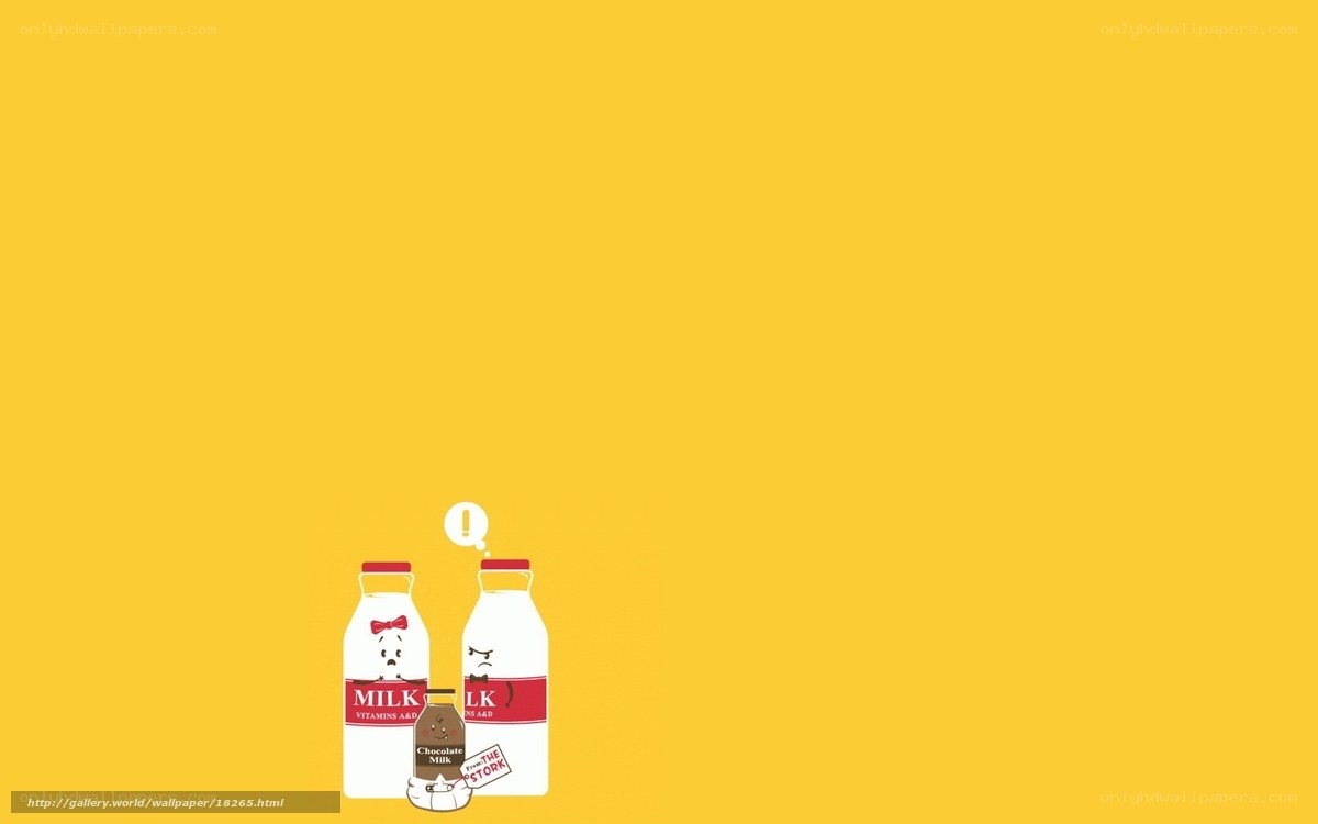 milk bottles with cartoon faces