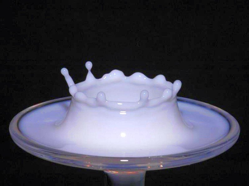 milk splash crown