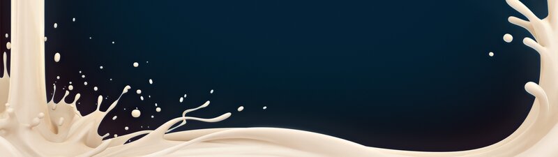 milk splash on dark background