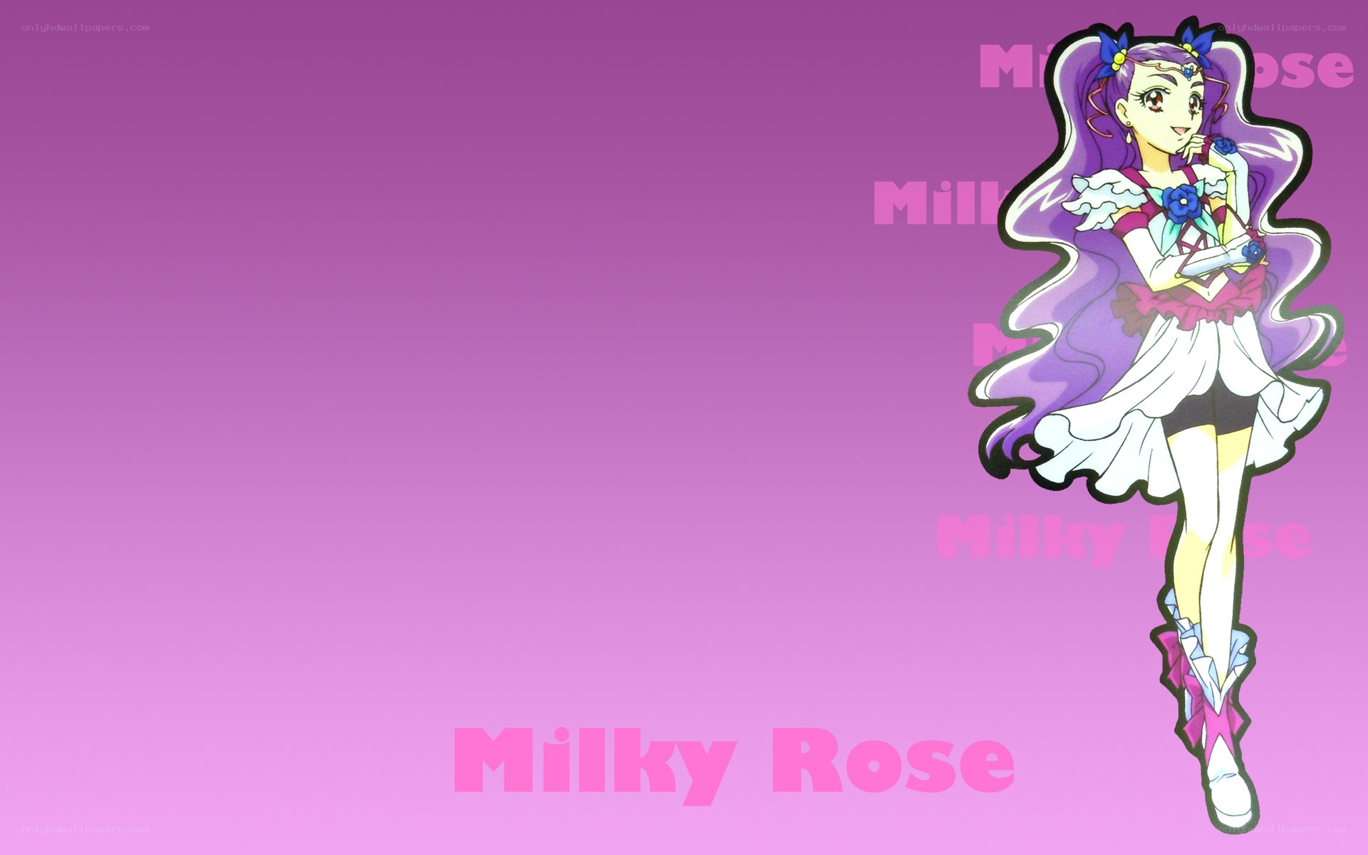 Milky Rose character art