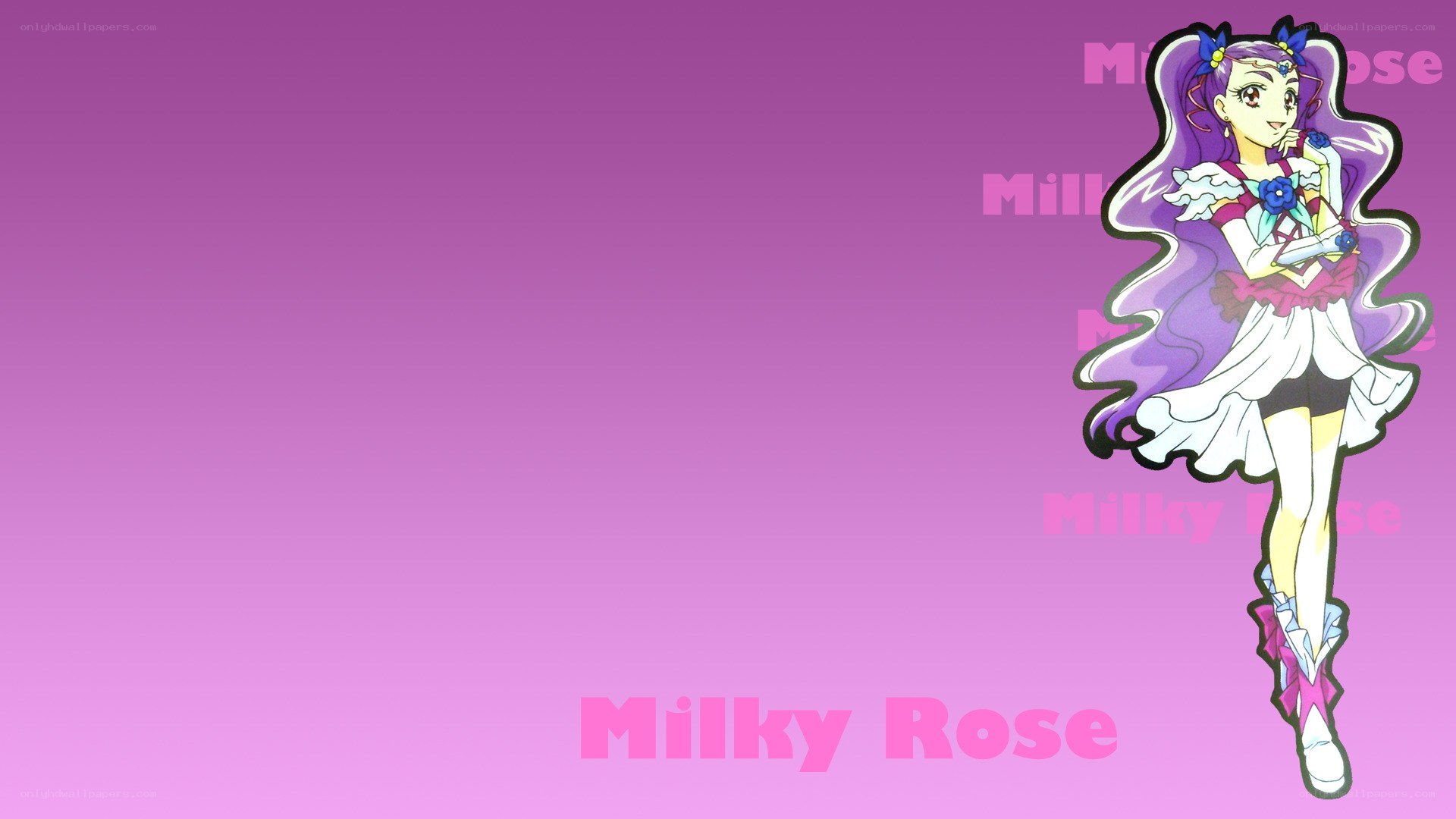 Milky Rose character art
