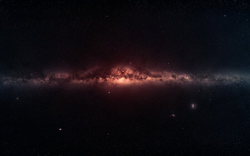 Milky Way Galaxy — Black, Cosmic, Night, Photograph, Stars, Nebula