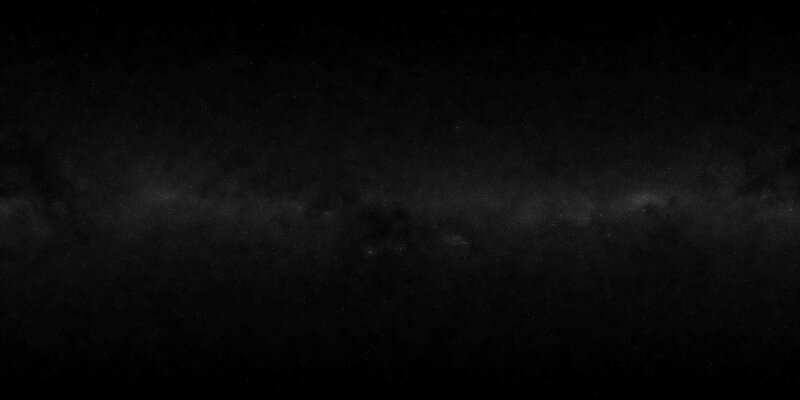 Milky Way Galaxy — Black, Dark, Night