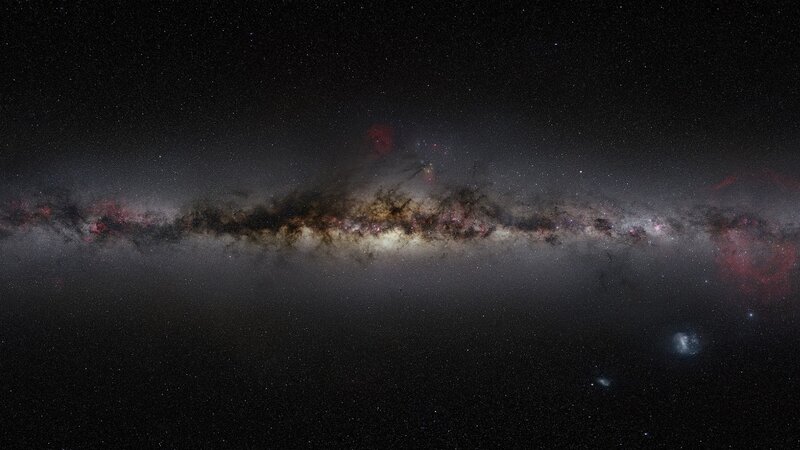 Milky Way Galaxy — Black, Photograph