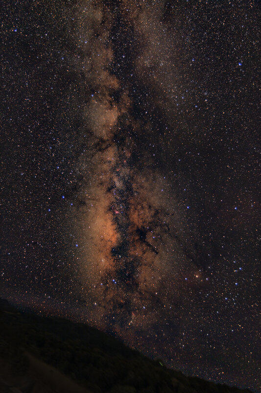 Milky Way Galaxy — Black, Serene, Night, Photograph, Stars, Dust Clouds