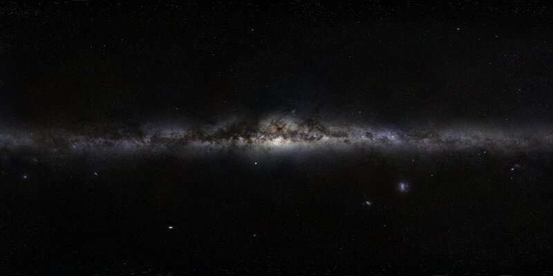 Milky Way Galaxy — Black, Serene, Night, Photograph, Stars, Nebulae