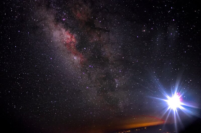 Milky Way Galaxy — Black, Serene, Night, Photograph, Stars