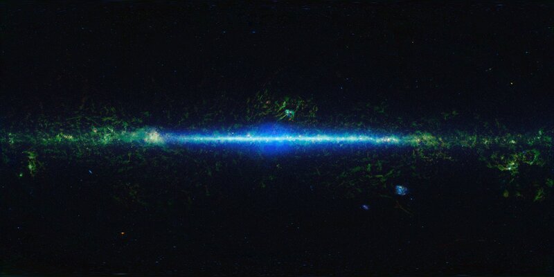 Milky Way Galaxy — Blue, Cosmic, Night