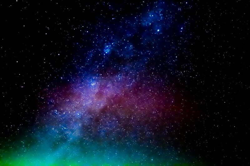 Milky Way Galaxy — Blue, Cosmic