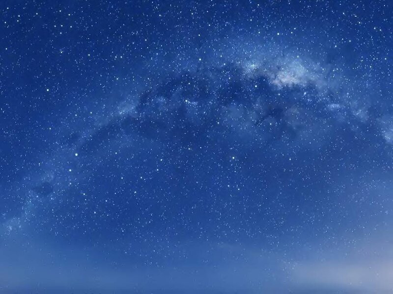 Milky Way Galaxy — Blue, Serene, Night, Photograph, Stars, Nebula
