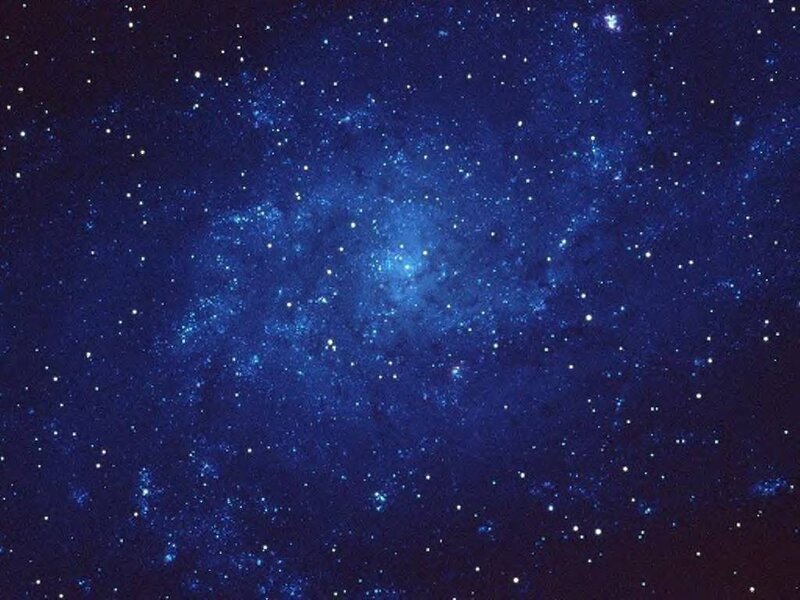 Milky Way Galaxy — Blue, Serene, Night, Photograph, Stars