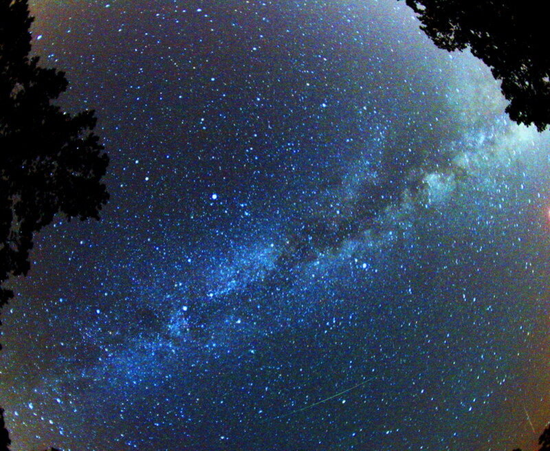 Milky Way Galaxy — Blue