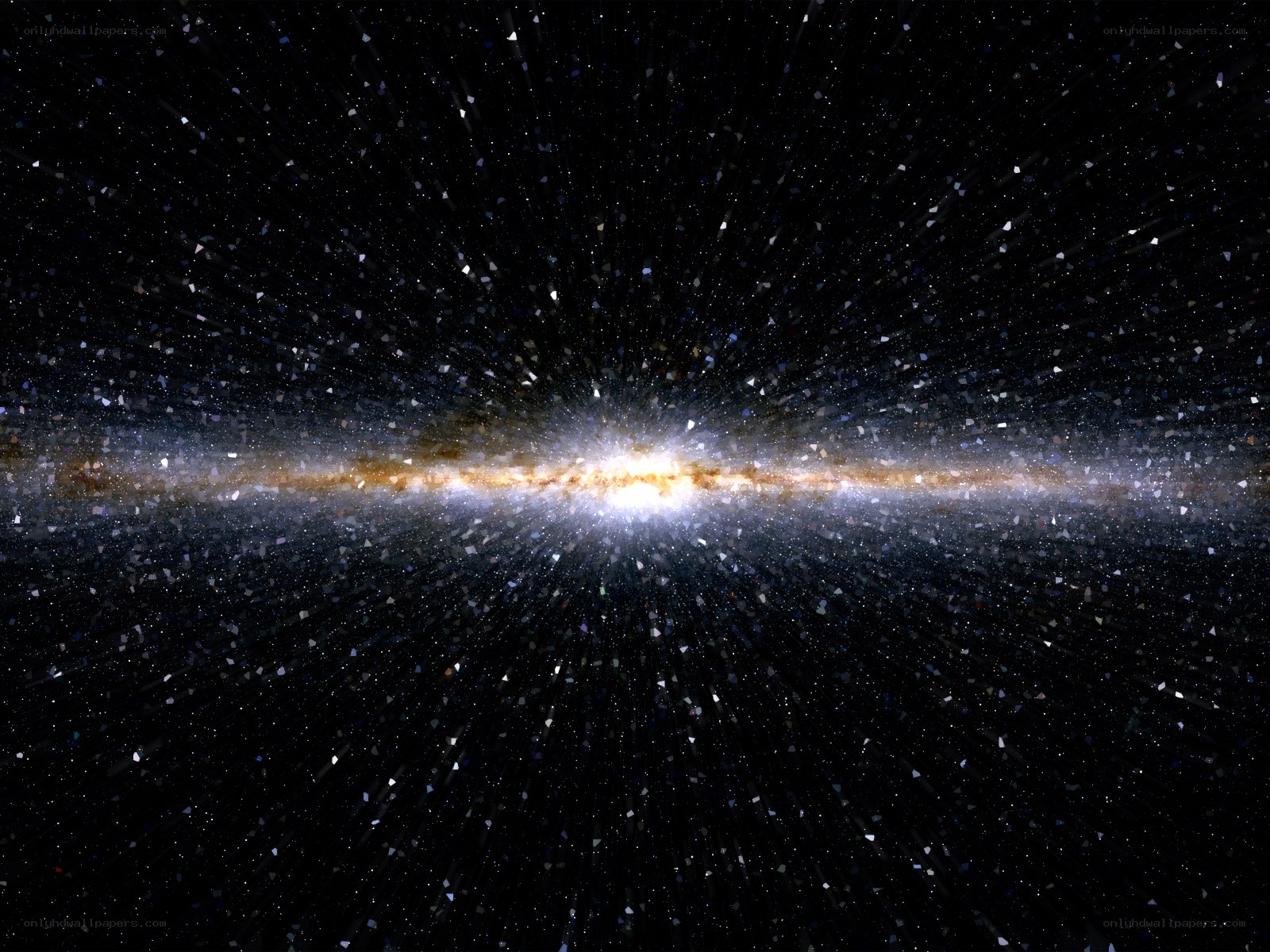 Milky Way galaxy center