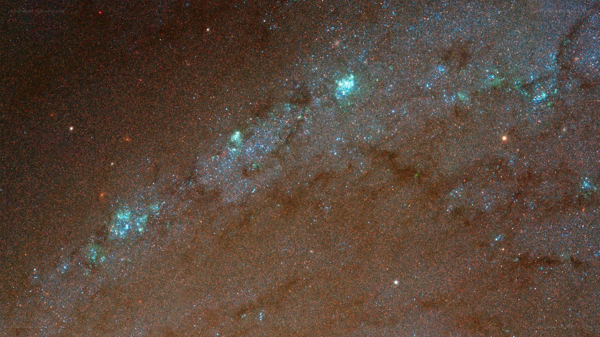 Milky Way galaxy center