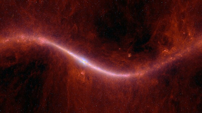 Milky Way galaxy center