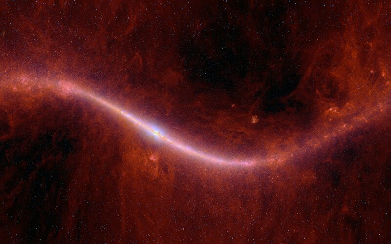 Milky Way galaxy center