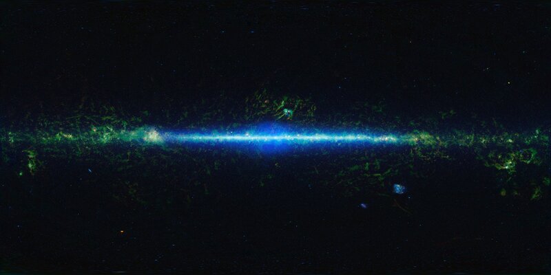 Milky Way galaxy center