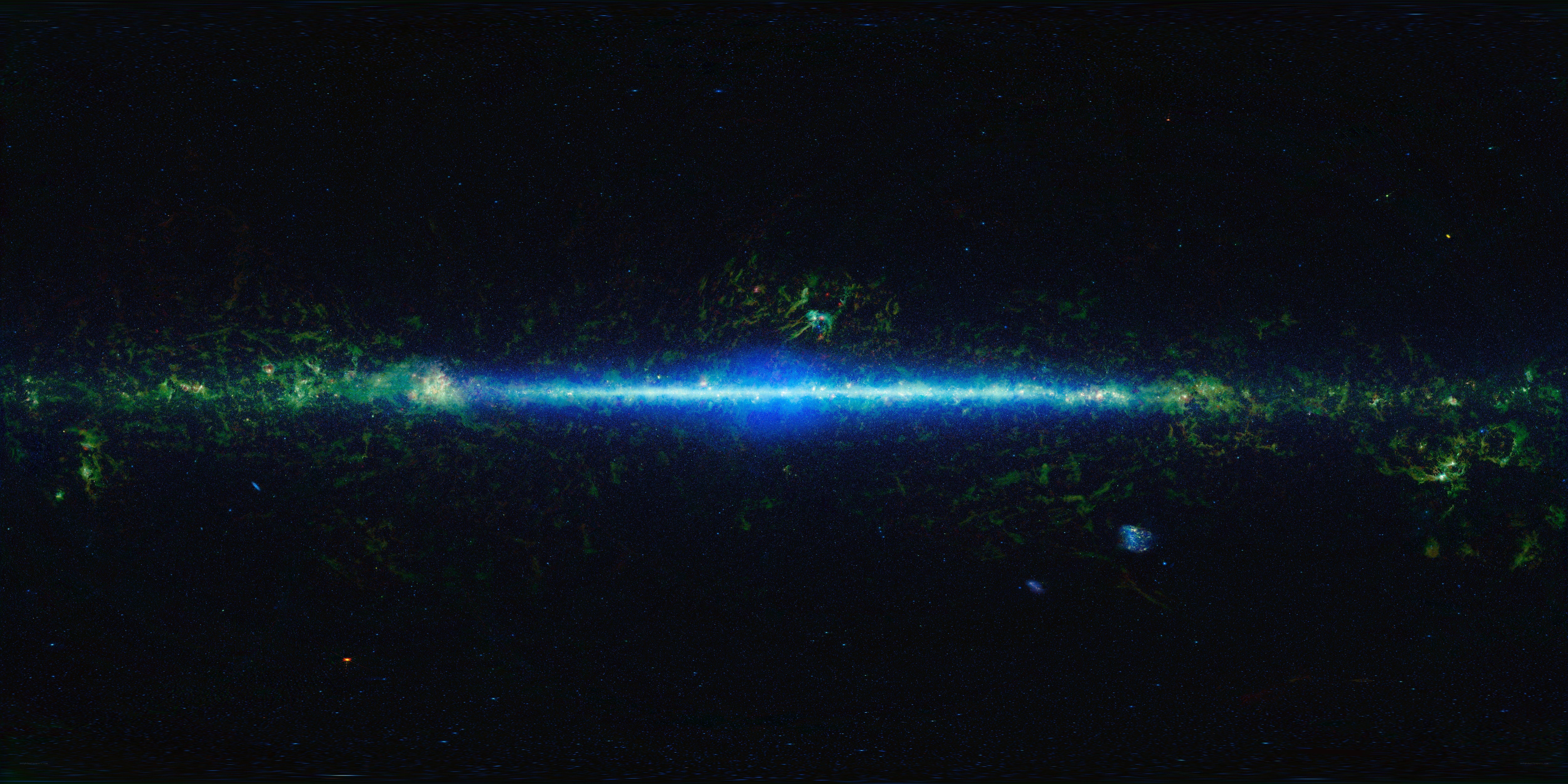 Milky Way galaxy center