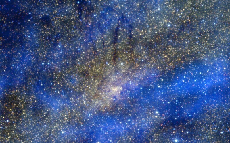 Milky Way galaxy center