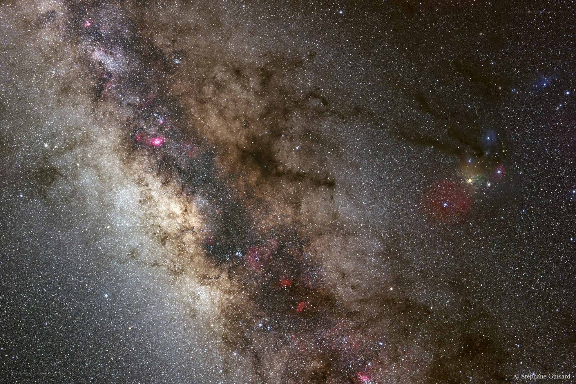 Milky Way galaxy core