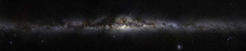 Milky Way galaxy panorama