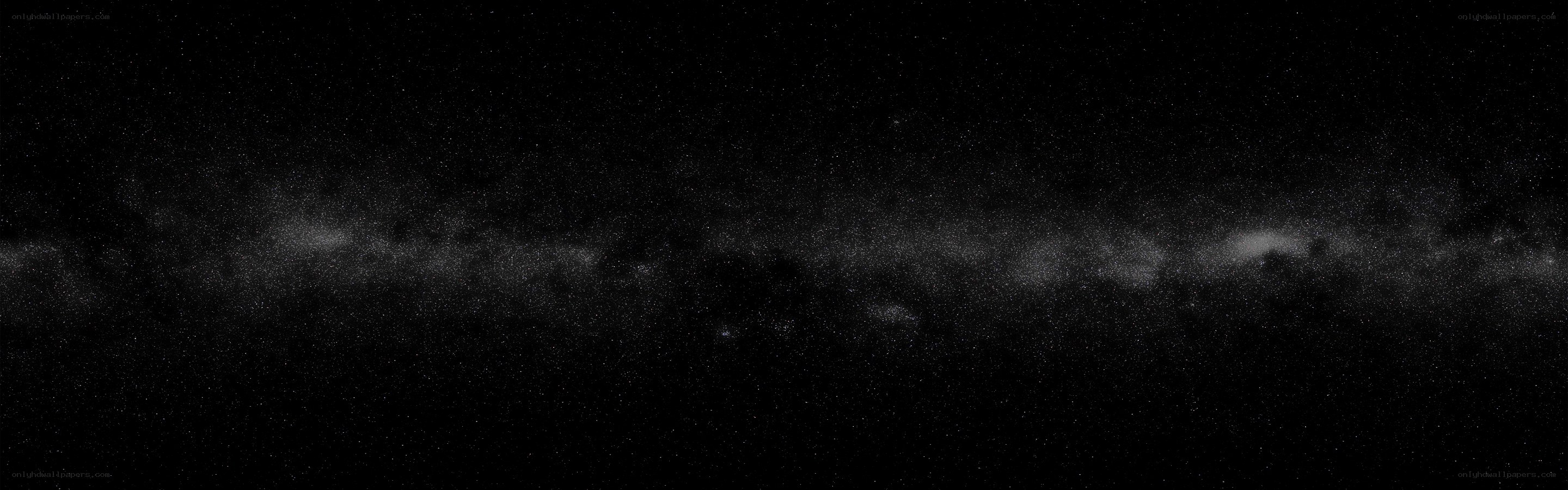 Milky Way galaxy view