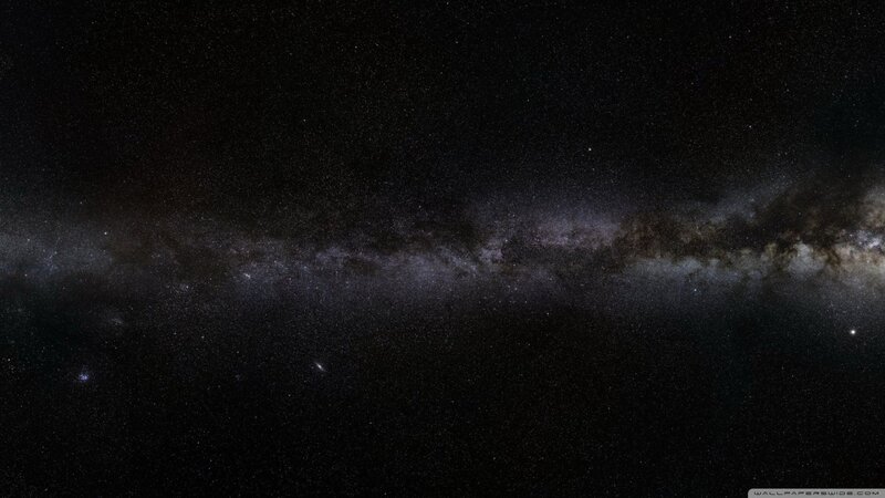 Milky Way galaxy view
