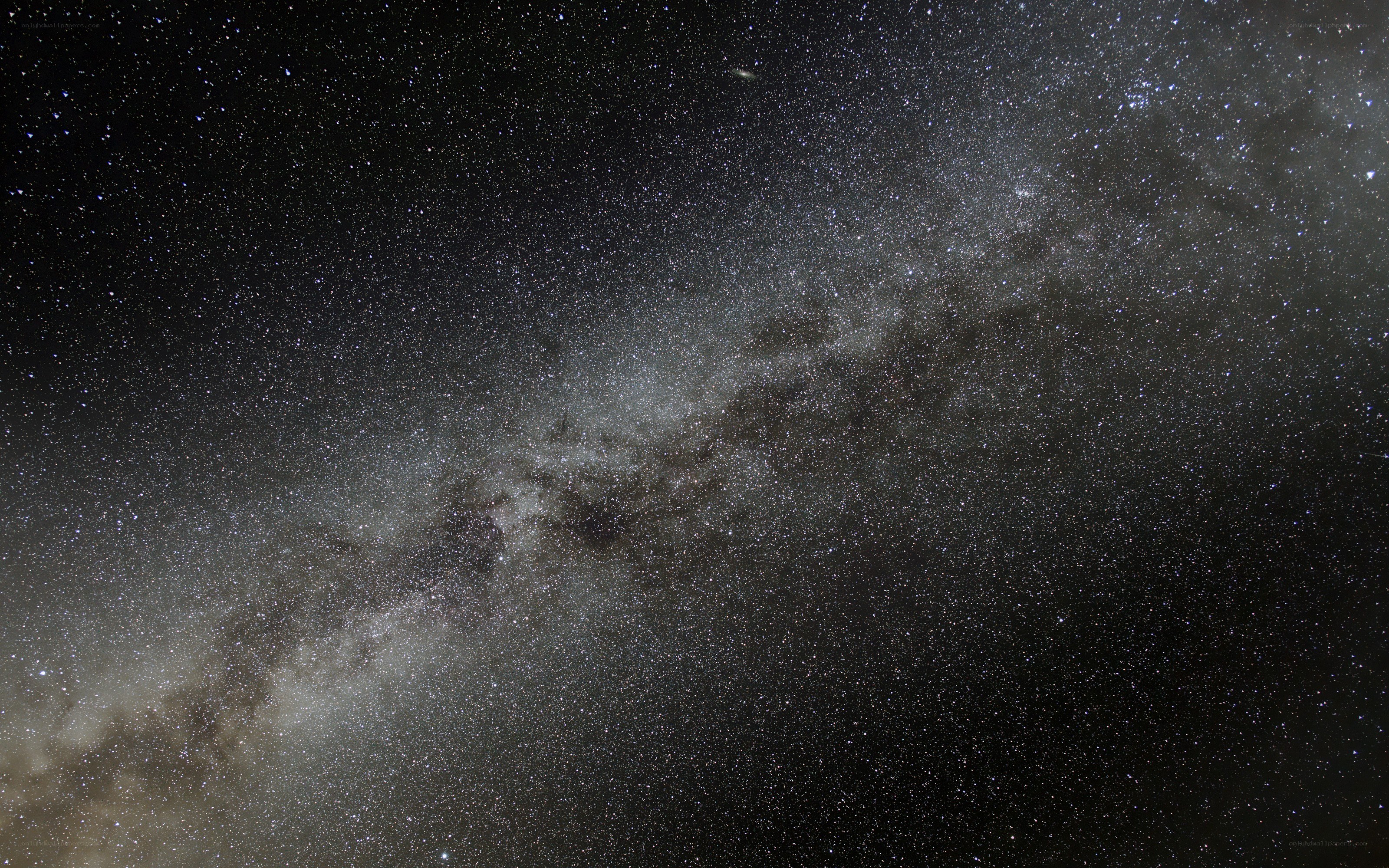 Milky Way galaxy view