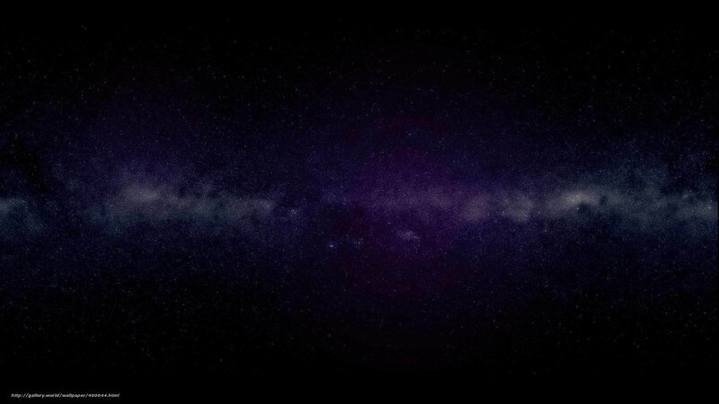 Milky Way galaxy view