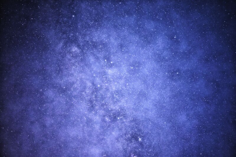 Milky Way galaxy view
