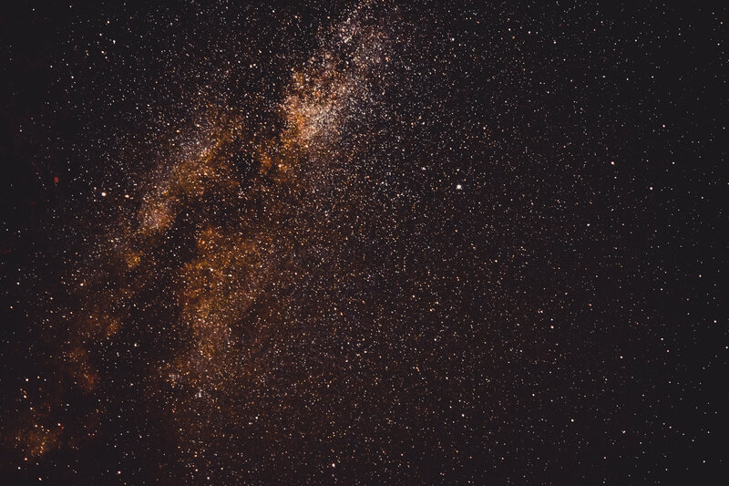 Milky Way galaxy view