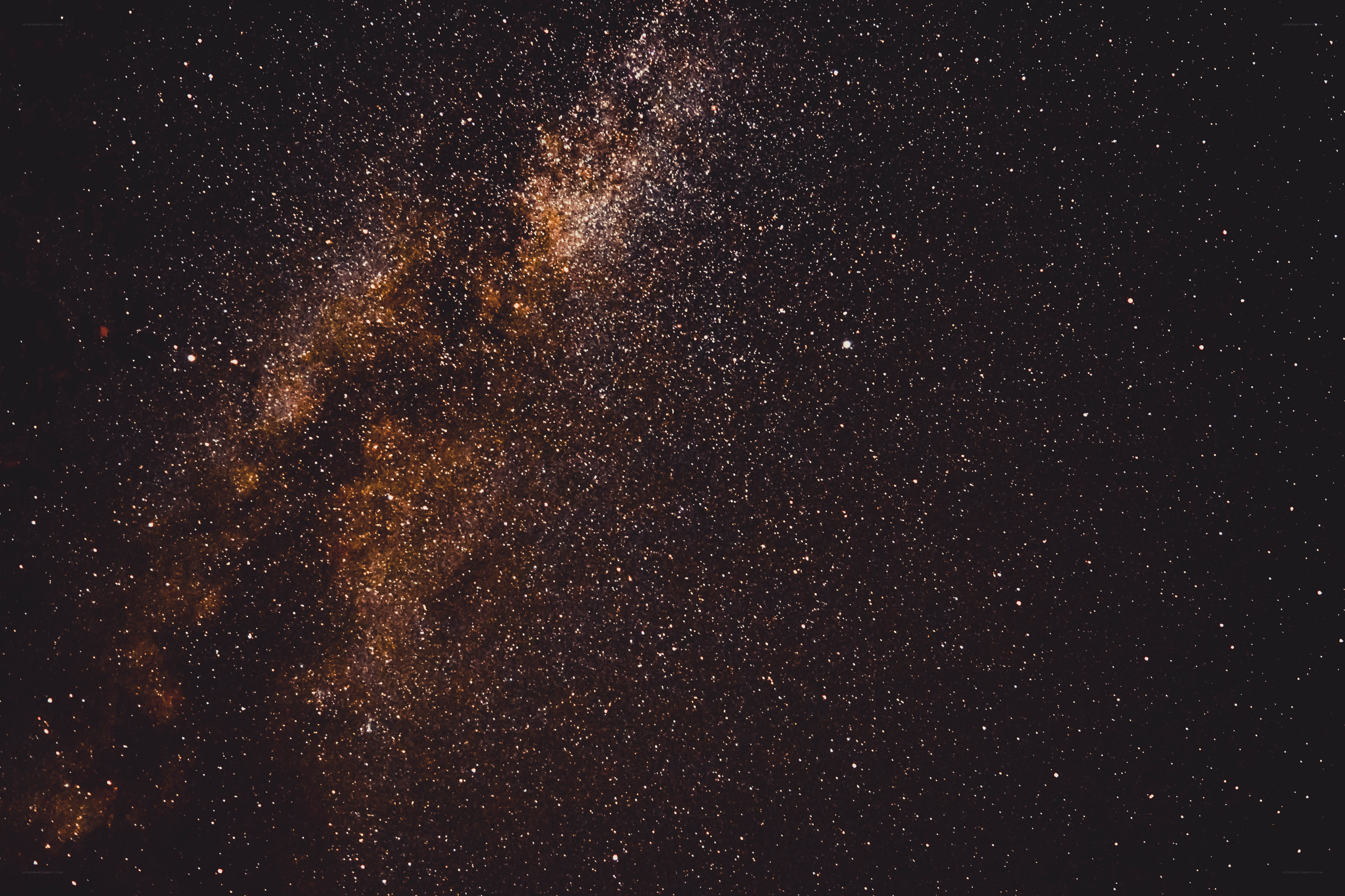 Milky Way galaxy view