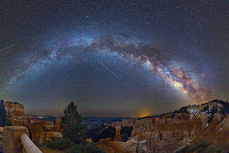 Milky Way over Canyon