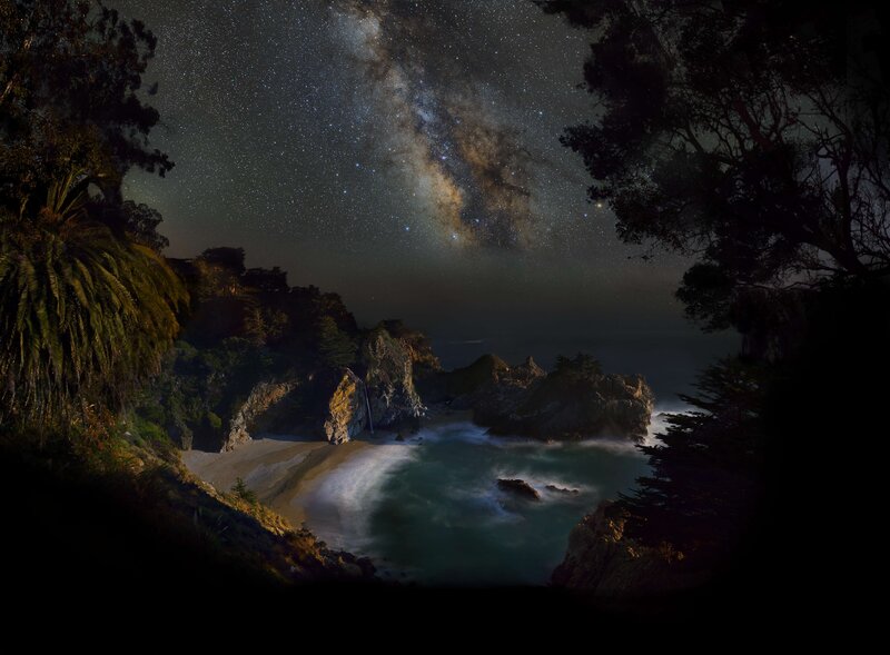 Milky Way over Cove
