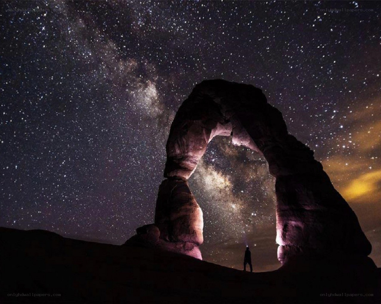 Milky Way over Delicate Arch