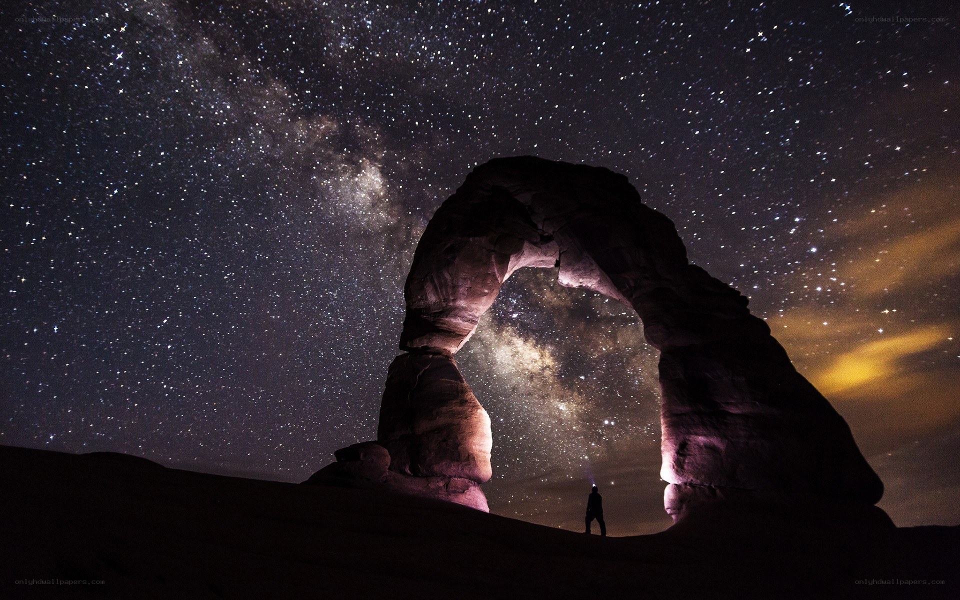 Milky Way over Delicate Arch