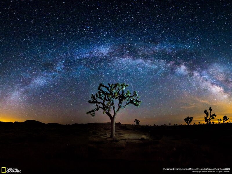 Milky Way over Joshua Tree