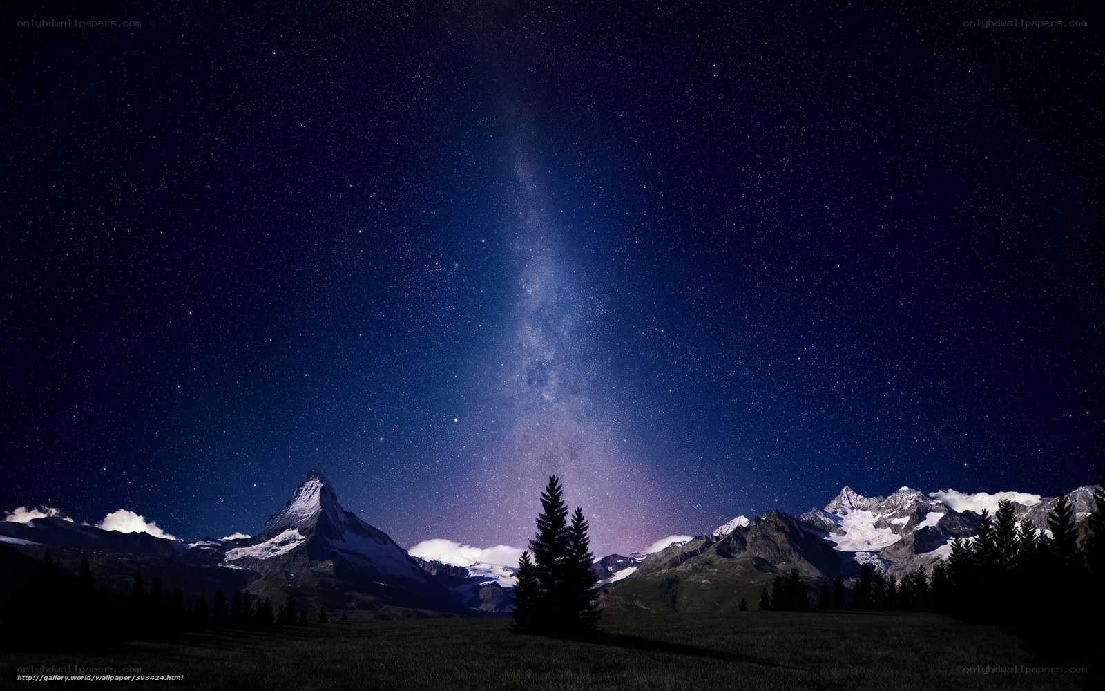 Milky Way over Matterhorn