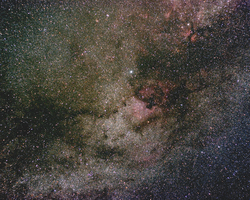 Milky Way star field