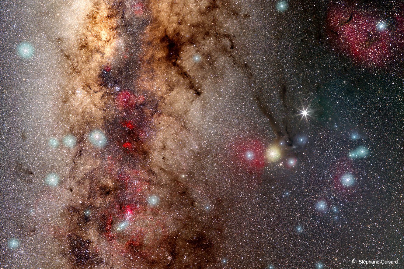 Milky Way star field