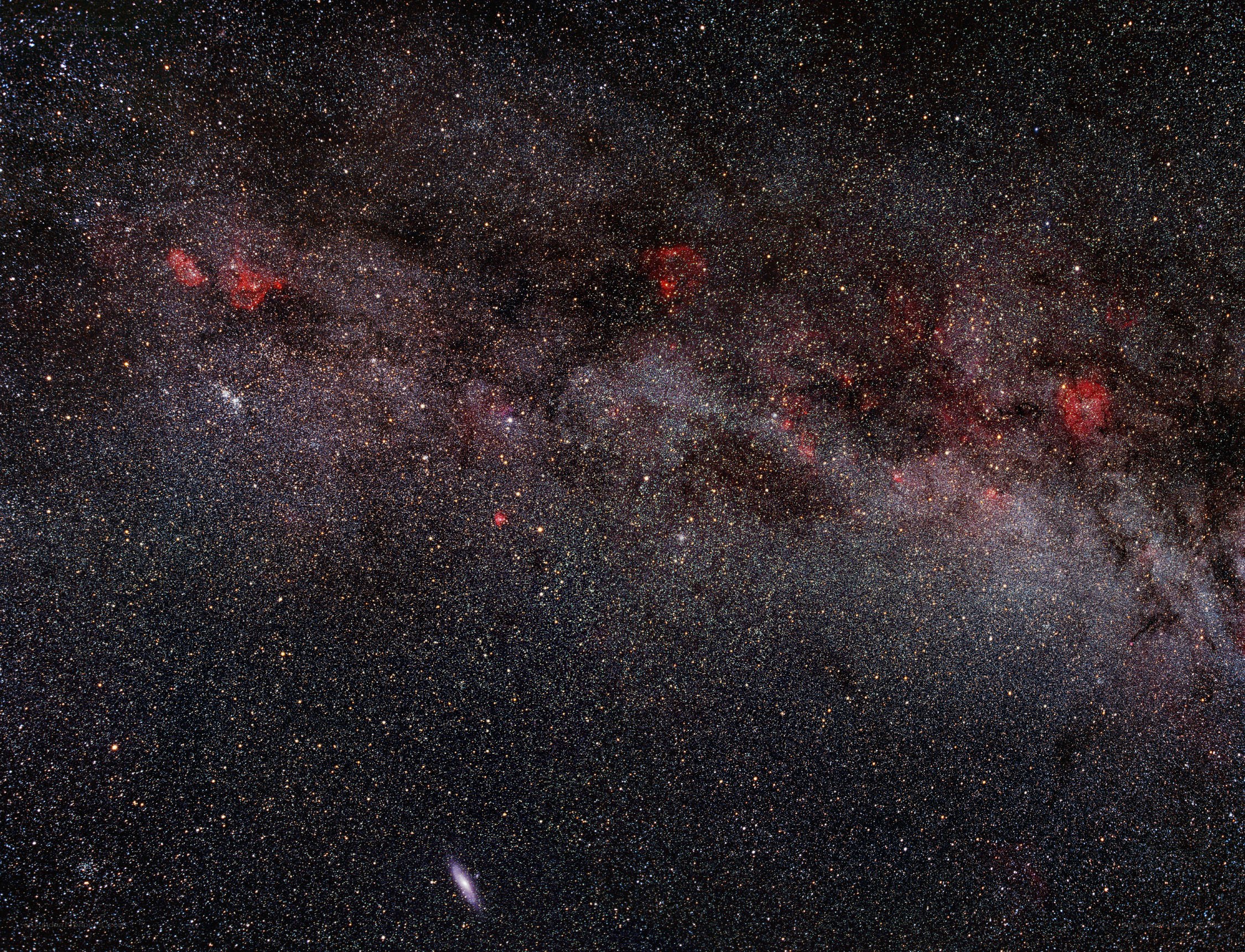 Milky Way star field