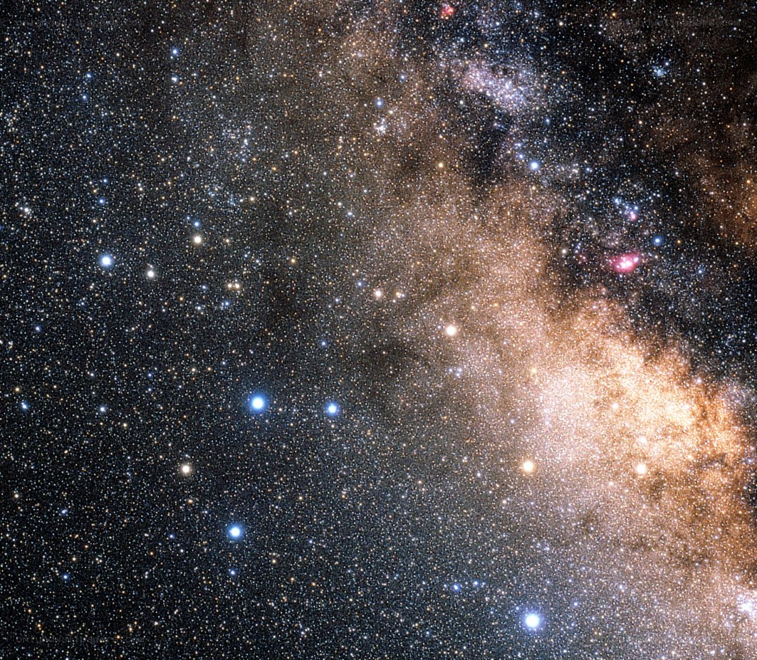 Milky Way star field