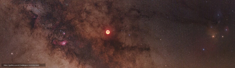 Milky Way star field