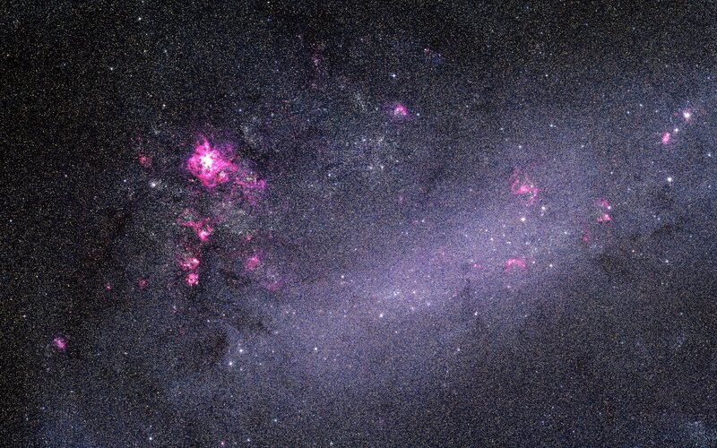 Milky Way star fields