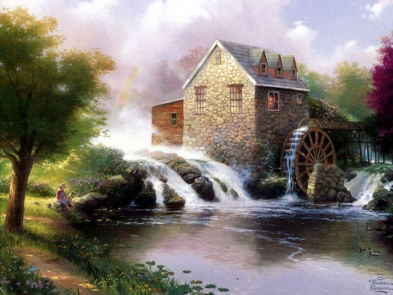Mill by the River