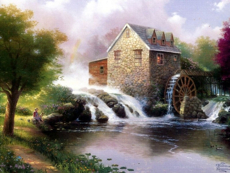 Mill by the River