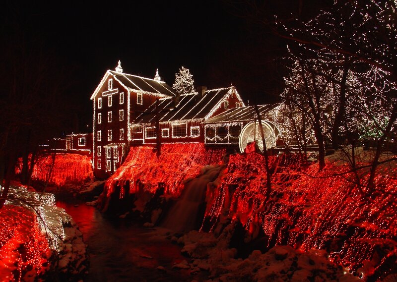 Mill with Lights