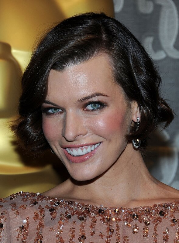 Milla Jovovich at an awards event